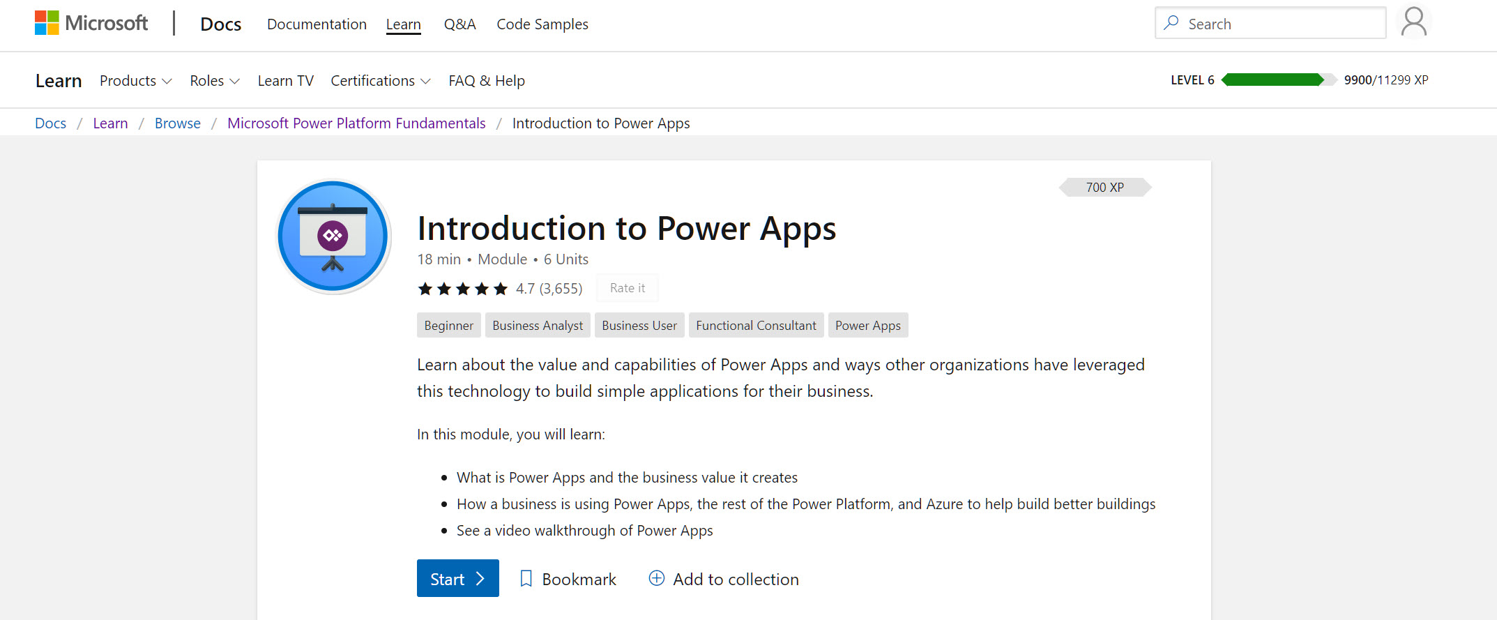 How do I get certified in Power Apps