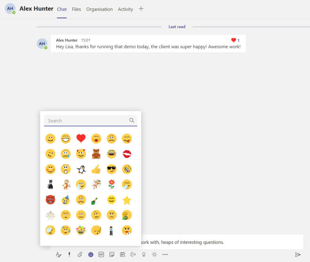 How To Use Emojis In Microsoft Teams Lisa Crosbie